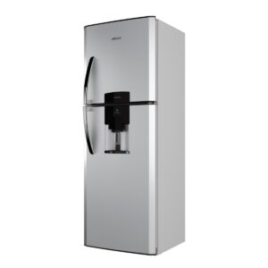 Heladera Drean HDR400F11S steel con freezer 396L 220V