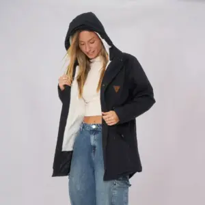 Customs Ba Camperas Mujer Parka Corderito Campera Invierno C