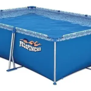 Pileta estructural rectangular Pelopincho 1055 con capacidad de 4500 litros 2×3 m