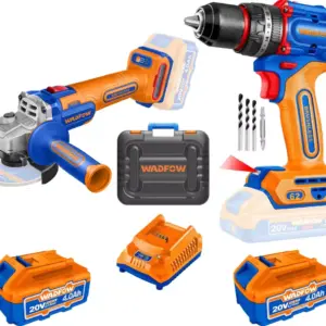 Taladro Percutor Brushless 20v 62nm + Amoladora Inalambrica